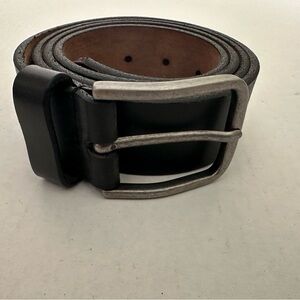 Travis Mathew Cuater Leather Belt - Black XL